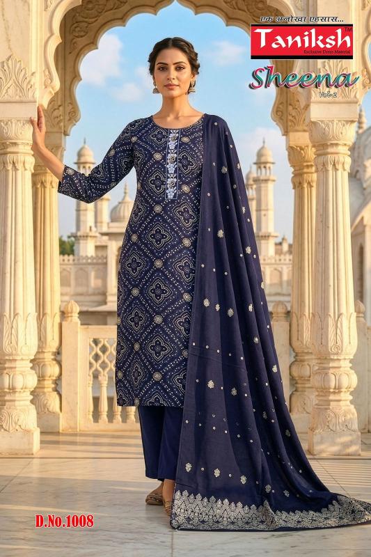 Taniksh sheena vol 2 ulhasnagar wholesale kurti market